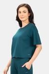 Amante Unwind Crop Top - Reflecting Pond — thumbnail 2